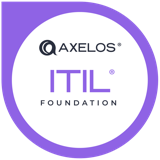 Zertifikat: AXELOS ITIL Foundation