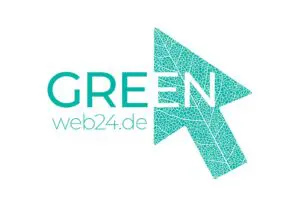 Logo von Greenweb24.de mit Kontakt Verlinkung