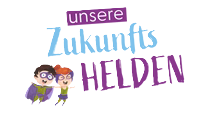 Ein Logo von Zukunftshelden